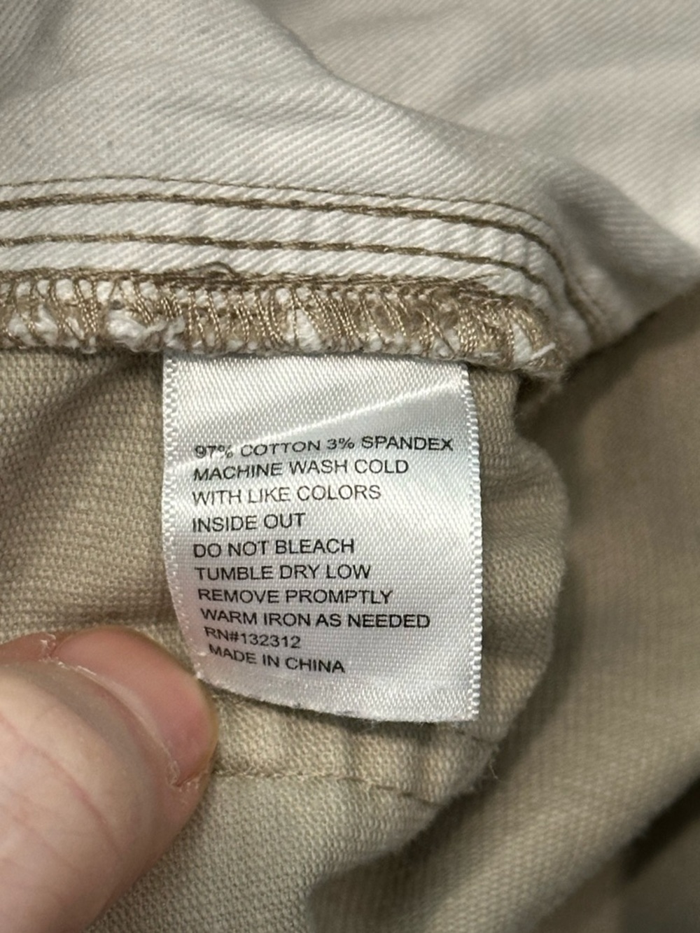 Howler Brothers Clarksville Walk Shorts 8" in Putty - Size 30 - Picture 7 of 10